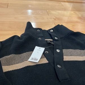 Men’s banana republic black sweater